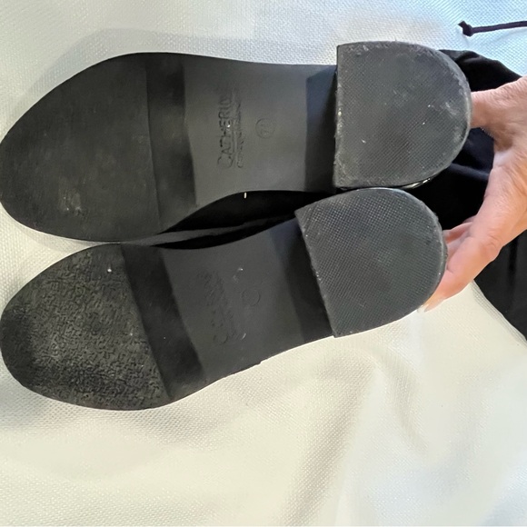 Catherine Malandrino Perse Black Embellished Over-the-Knee Boot Size 7.5 - Picture 5 of 9